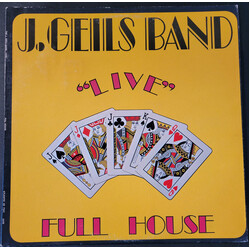 The J. Geils Band "Live" Full House Vinyl LP USED