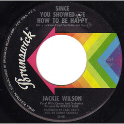 Jackie Wilson Since You Showed Me How To Be Happy / The Who Who Song USED VINYL 7INCH SINGLE 45 RPM