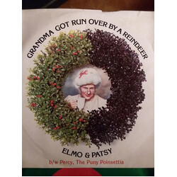 Elmo And Patsy Grandma Got Run Over By A Reindeer USED VINYL 7INCH SINGLE