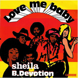 Sheila & B. Devotion Love Me Baby USED VINYL 7INCH 45 RPM SINGLE REPRESS
