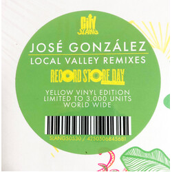 José González Local Valley Remixes Vinyl LP USED