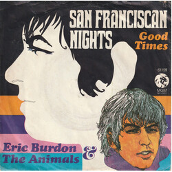 Eric Burdon & The Animals San Franciscan Nights USED VINYL 7INCH 45 RPM SINGLE MONO
