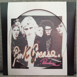 Pink Grease Peaches USED VINYL 7INCH 45 RPM SINGLE LIMITED EDITION PICTURE DISC
