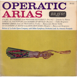 Orchestra Del Teatro Alla Scala / Orchestra Sinfonica Di Milano / Antonio Fernando Operatic Arias USED VINYL 7INCH 45 RPM EP