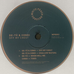 De-Tü / congi Off My Chest USED VINYL 12INCH 45 RPM