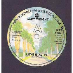 Gary Wright Love Is Alive USED VINYL 7INCH SINGLE