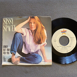 Sissy Spacek (2) Lonely But Only For You USED VINYL 7INCH 45 RPM SINGLE