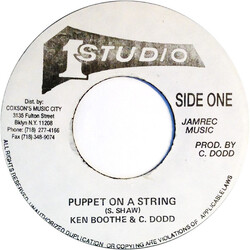 Ken Boothe / Clement "Coxsone" Dodd Puppet On A String USED VINYL 7INCH 45 RPM REPRESS