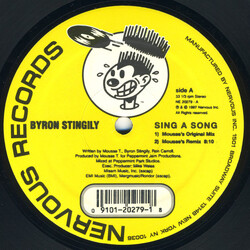 Byron Stingily Sing A Song VINYL 12" USED