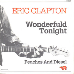 Eric Clapton Wonderful Tonight / Peaches And Diesel USED VINYL 7INCH 45 RPM