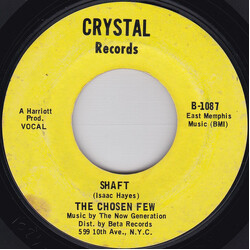 The Chosen Few / The Now Generation Shaft USED VINYL 7INCH 45 RPM STYRENE