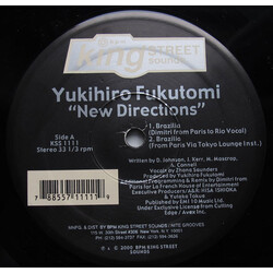 Yukihiro Fukutomi New Directions USED VINYL 12INCH 33 S RPM