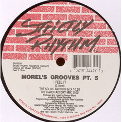 George Morel Morel's Grooves  Pt. 5 USED VINYL 12INCH 33 S RPM