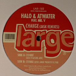 Halo / Atwater Change (Jask Remixes) USED VINYL 12INCH