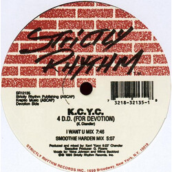 K.C.Y.C. 4 D.D. (For Devotion) / Stompin Grounds VINYL 12" USED