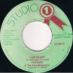 Freddie McGregor When I Am Ready USED VINYL 7INCH 45 RPM