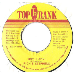 Richie Stephens Hot Lady USED VINYL 7INCH 45 RPM