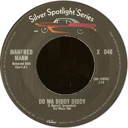 Manfred Mann Do Wa Diddy Diddy / Sha La La USED VINYL 7INCH 45 RPM SINGLE REISSUE