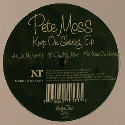 Pete Moss Keep On Shining EP VINYL 12" USED
