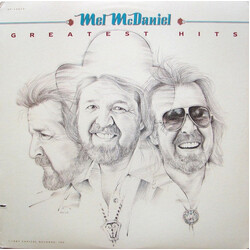 Mel McDaniel Greatest Hits Vinyl LP USED