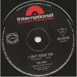 The Who I Can't Reach You USED VINYL 7INCH 45 RPM SINGLE MONO