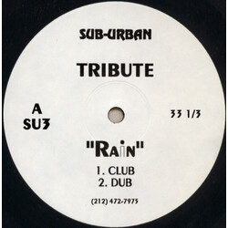 Tribute (15) Rain VINYL 12" USED