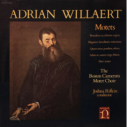 Adrian Willaert / Boston Camerata / Joshua Rifkin Motets Vinyl LP USED