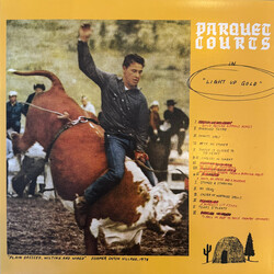 Parquet Courts Light Up Gold Vinyl LP USED