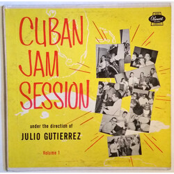 Julio Gutierrez Cuban Jam Session - Volume 1 Vinyl LP USED