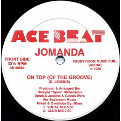 Jomanda On Top (Of The Groove) USED VINYL 12INCH 33 S RPM