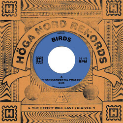 Birds (9) Transcendental Phases / Tunnel Vision USED VINYL 7INCH 33 S RPM