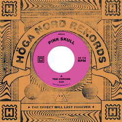 Pink Skull Taki Chrome / Strummer Maxxx USED VINYL 7INCH 33 S RPM SINGLE STEREO