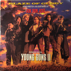 Jon Bon Jovi Blaze Of Glory Vinyl LP USED