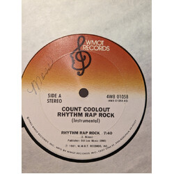 Count Coolout Rhythm Rap Rock USED VINYL 12INCH 33 S RPM