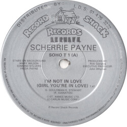 Scherrie Payne I'm Not In Love (Girl, You're In Love) VINYL 12" USED