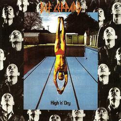 Def Leppard High 'N' Dry Vinyl LP USED