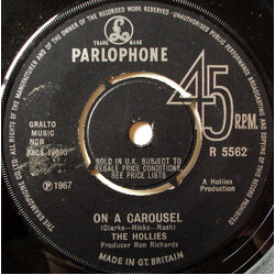The Hollies On A Carousel USED VINYL 7INCH 45 RPM SINGLE