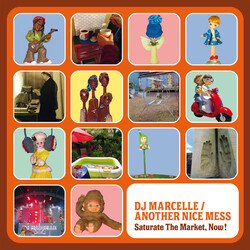 DJ Marcelle/Another Nice Mess Saturate The Market, Now! Vinyl LP USED