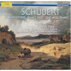 Franz Schubert / Gerhard Oppitz / Dmitry Sitkovetsky / David Geringas Klaviertrio B-dur Op. 99 / Adagio "Notturno" Es-dur Op. Posth. 148 Vinyl LP USED