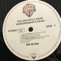 The Grateful Dead Workingman's Dead Vinyl LP USED