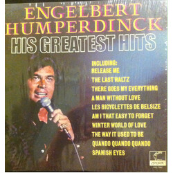Engelbert Humperdinck His Greatest Hits Vinyl LP USED
