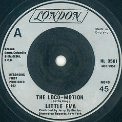 Little Eva The Loco-Motion USED VINYL 7INCH 45 RPM REISSUE MONO