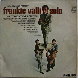 Frankie Valli Solo Vinyl LP USED