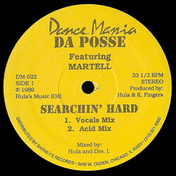 Da Posse / Martell Searchin' Hard USED VINYL 12INCH 33 S RPM