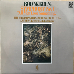 Rod McKuen Symphony No. 1 "All Men Love Something" Vinyl LP USED