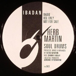 Herb Martin Soul Drums USED VINYL 12INCH 33 S RPM PROMO