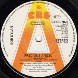 Bob Dylan Precious Angel USED VINYL 7INCH PROMO