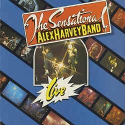 The Sensational Alex Harvey Band Live Vinyl LP USED