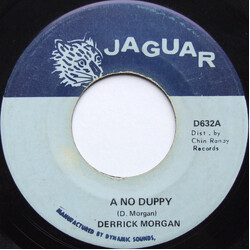 Derrick Morgan A No Duppy / Never Give Up A No Duppy USED VINYL 7INCH 45 RPM SINGLE