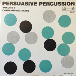 The Command All-Stars Persuasive Percussion Volume 3 Vinyl LP USED